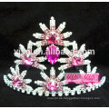 Farbige Alibaba Porzellan Festzug Haarschmuck Rosenkranz Blume Tiara